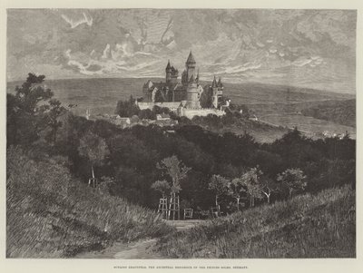Schloss Braunfels, the Ancestral Residence of the Princes Solms, Germany by Charles Auguste Loye